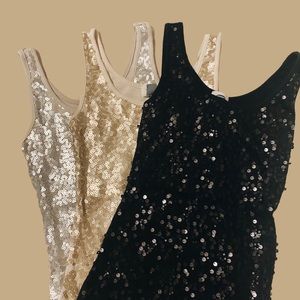 Old Navy Sequin Tank Top Bundle